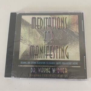 Dr. Wayne W. Dyer – Meditations For Manifesting (CD, 2004) US BRAND NEW
